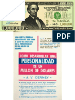 Cómo Desarrollar Una Personalidad de Un Millón de Dólares - Cerney J. V