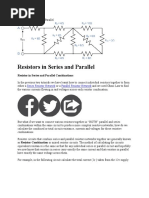 Series Parallel Circuits