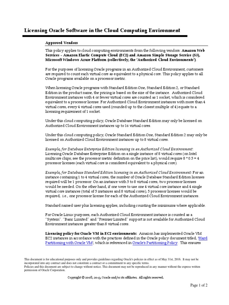 Cloud Licensing 070579 PDF | PDF