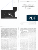 A política criminal brasileira para drogas de 1914 a 1964