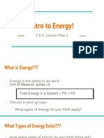 Intro To Energy