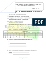 6.1 As Rochas o Solo e Os Seres Vivos Rochas e Atividades Humanas Ficha de Trabalho 1