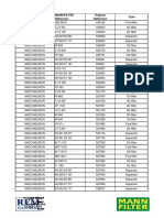 MACO-MEUDON OEM Filter Reference Document