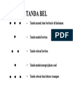 Tanda Bel