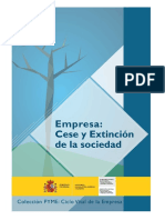 Guía para Extinción y Liquidación de La Empresa