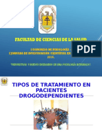 tipos de tratamientos en pacientes drogodependientes - Cecilia Orbegoso