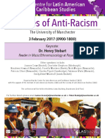 Cultures of Anti-Racism Poster