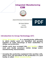 Group Technology and Cellular Manufacturing-I