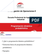 Semana 06 - Programación Dinámica Probabilística