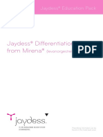 Mirena Jaydess Differentiation Booklet Sept15