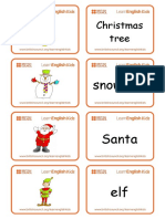 Flashcards Christmas