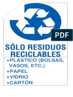 residuos reciclables