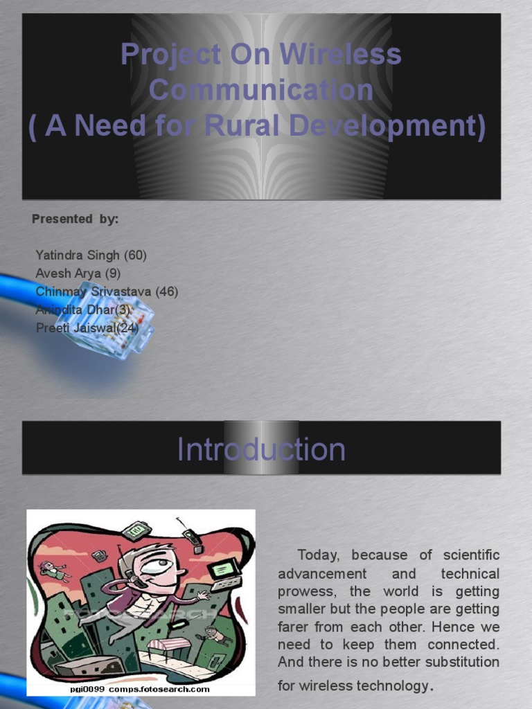 Wireless Communication for Rural Growth | PDF | Wireless | Wi Fi