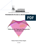 Análisis Estructural Solución de Vigas por Integración [Guía de Ejercicios].pdf