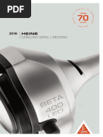 HEINE Catalogo Geral Medicina 2016