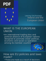 ireland and the european union powerpoint