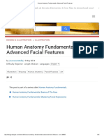 Human Anatomy Fundamentals - Advanced Facial Features