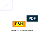 BHPB - Manual Del Operador Pala P&H 2800XPB