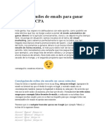 Conseguir Miles de Emails Para Ganar Dinero Con CPA