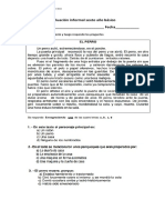 Evaluación Informal Sexto Año Básico