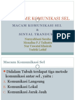 Mekanisme Komunikasi Sel 