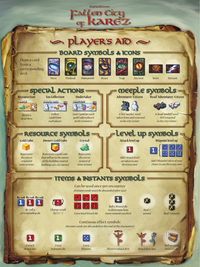 Karez: Reviving Heroes and Guilds | PDF