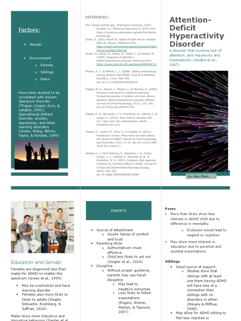 Autism, ADHD, and Family Dynamics | PDF | Sibling | Attention Deficit ...