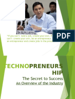 Technopreneurship An Overview