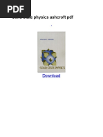 Download Solid State Physics Ashcroft PDF by ch33zie SN333351888 doc pdf