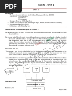 Sybca (Sem.-Iii) Rdbms - Unit 1 US03FBCA01