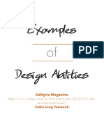 Design Sample Work