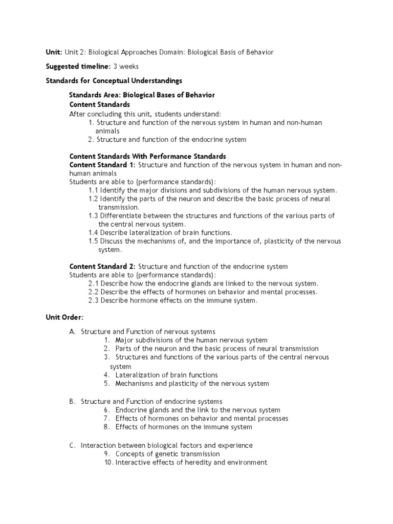 Bio Unit | PDF