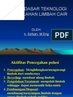 6 Dan 7 Dasar-dasar Tek Pengolahan Limbah Cair