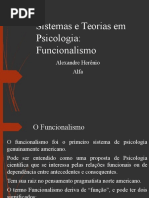 (7)Funcionalismo e Behaviorismo