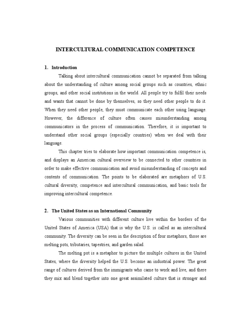 Enhancing Intercultural Communication Skills | PDF | Cross Cultural ...