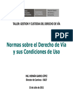 02 Normas  Derecho de Vía y su Condición de Uso Ing_ H_ Garr.pdf