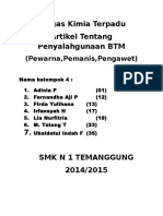 Penyalahgunaan Bahan Tambahan Makanan