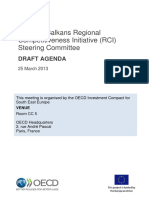 Draft Agenda RCI Steering Committee 25 March 2013