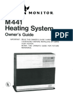 Monitor M441 Kerosene Heater Owners Manual