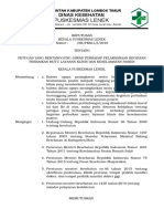 9.4.2.6. SK PETUGAS YANG BERTANGGUNG JAWAB TERHADAP PELAKSANAAN KEG PERBAIKAN MUTU LAYANAN KLINIS DAN KESELAMATAN PASIEN.docx