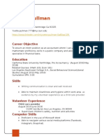 English 205 Resume