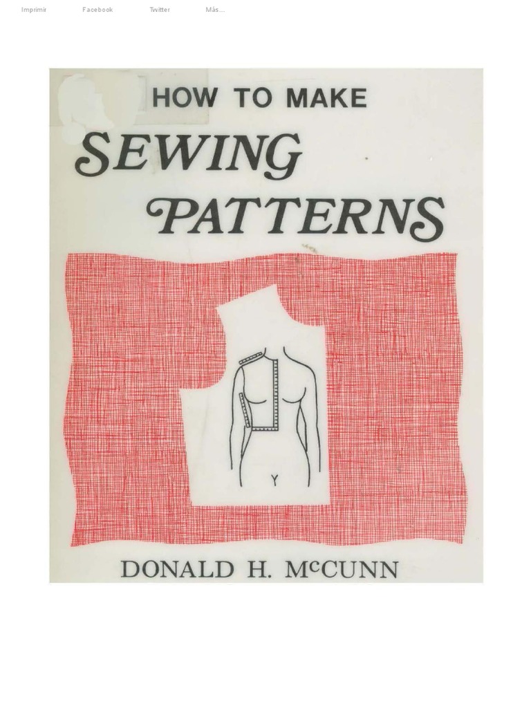 How To Make Sewing Patterns | PDF