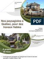 Paysagistes À Québec - Aménagement Paysagiste Du Portugal-V2 PDF