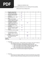 Kuesioner GPPH dan Nilai Normalnya | PDF
