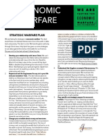 Economic Warfare Strategic Plan