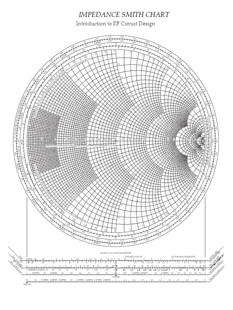Impedance Smith Chart Introduction To RF Circuit Design PDF