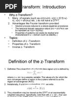 Week 6 - Z-Transform