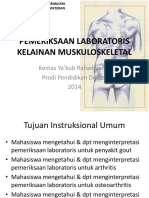 Labolatory Assessment in Musculoskeletal Disordders-KMY