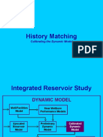 Calibrating Dynamic Models with History Matching