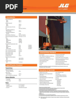 JLG Serie 600 Plataformas de Lanca Articulada P
